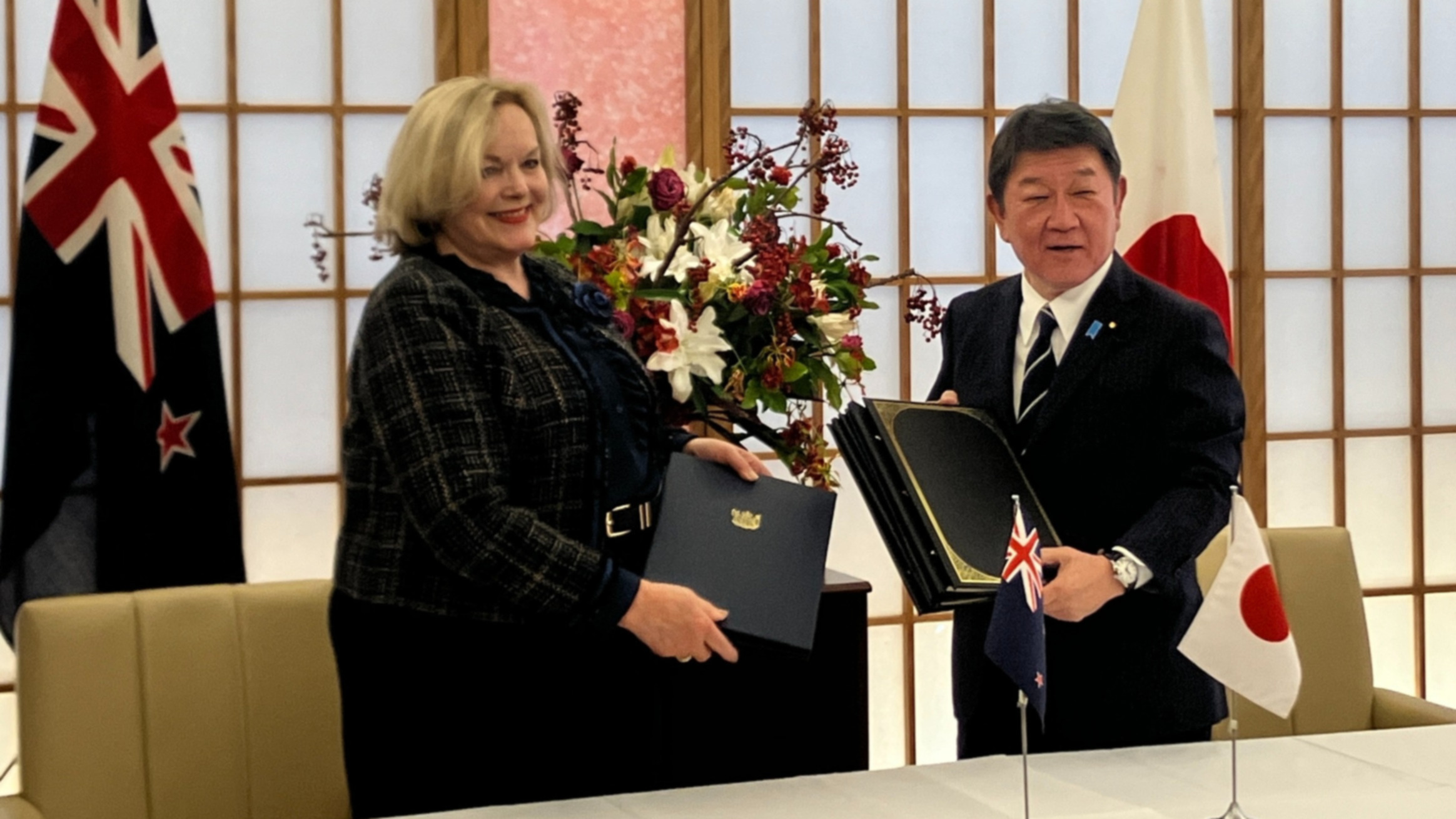 Japan, New Zealand deepen defense ties with logistical support