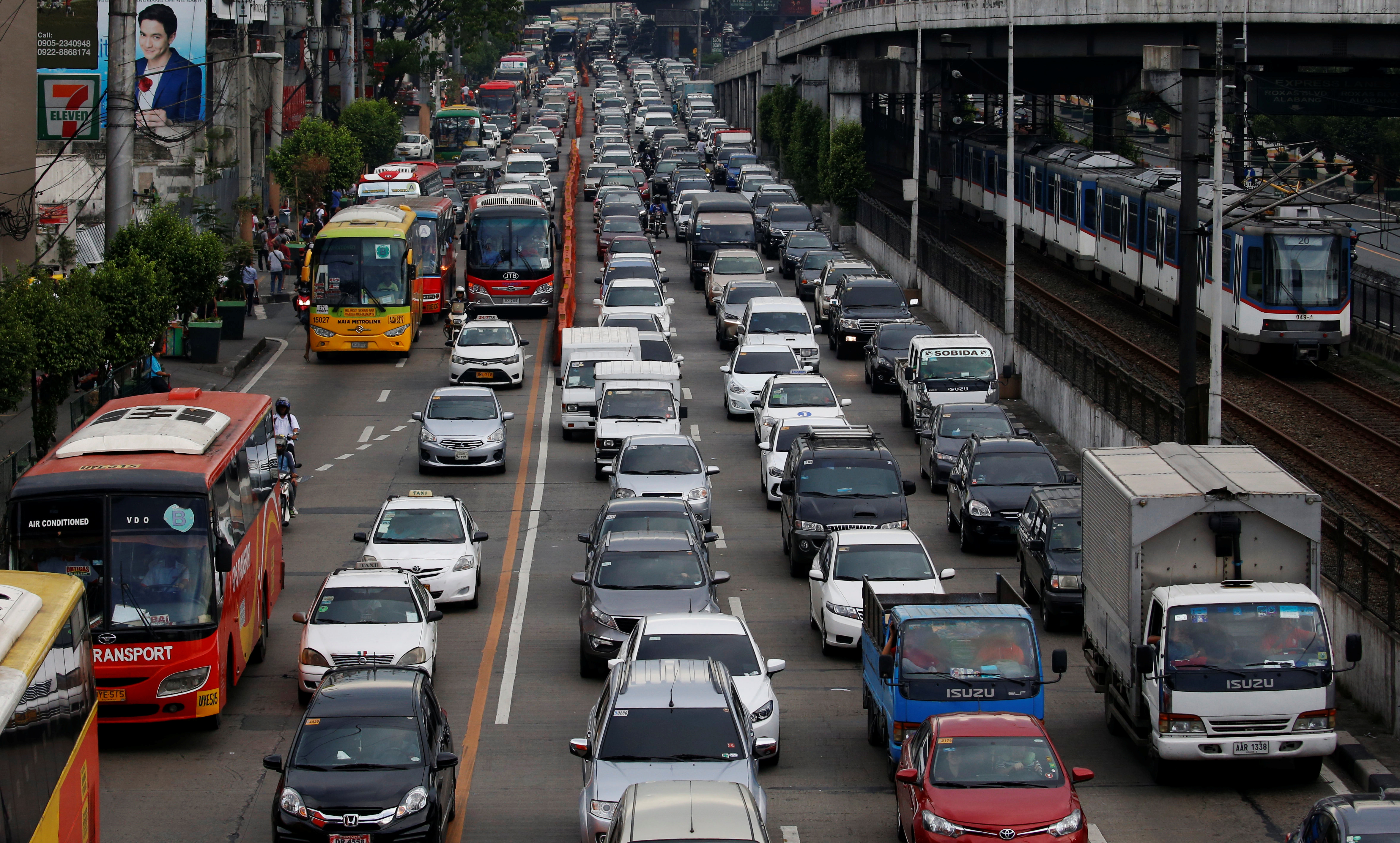 Metropolitan Manila Bicycle Lane Edsa Philippines Set To Roll Out