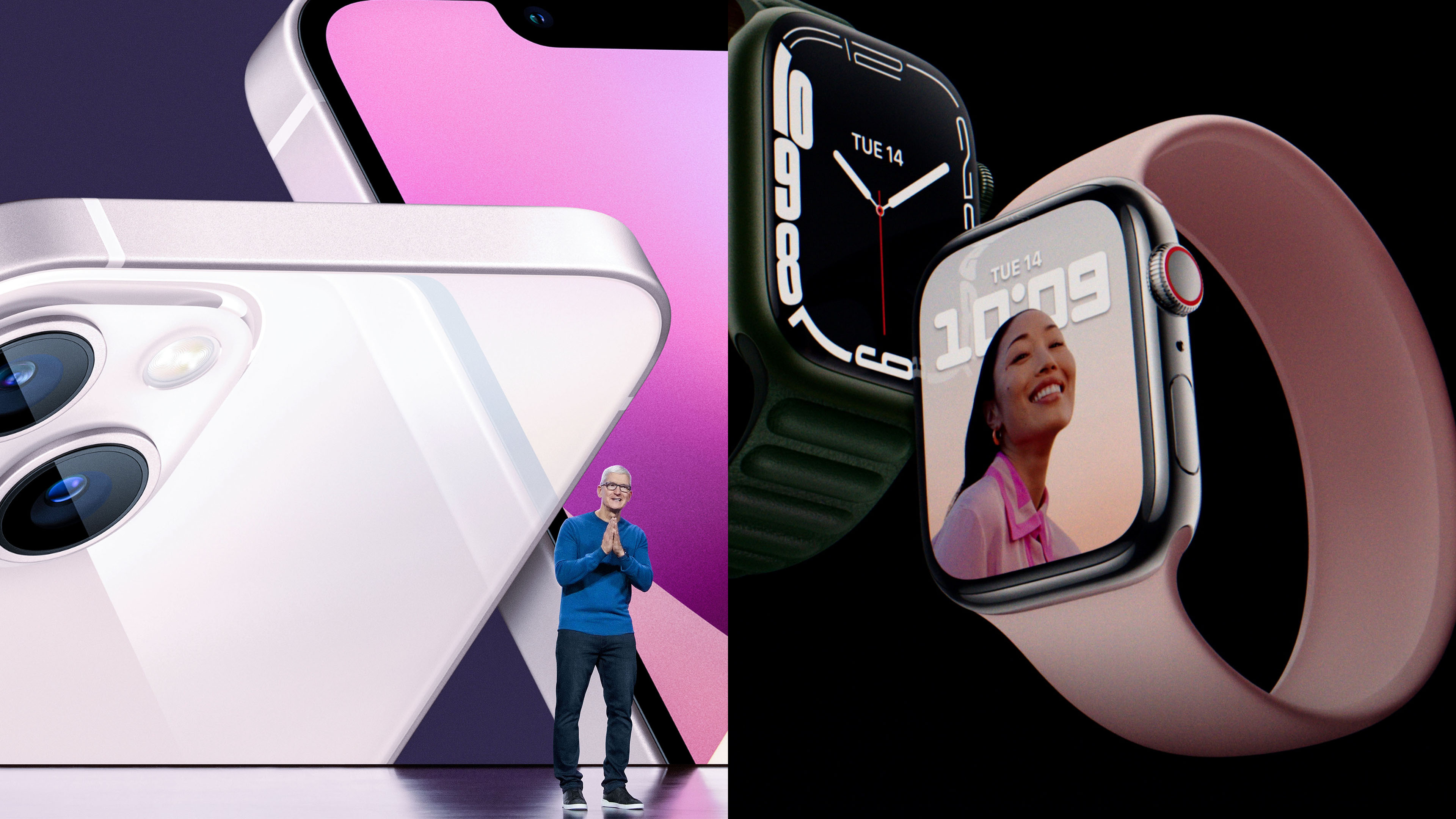 iPhone13mini　AppleWatchSeries3　セット 2021-09-