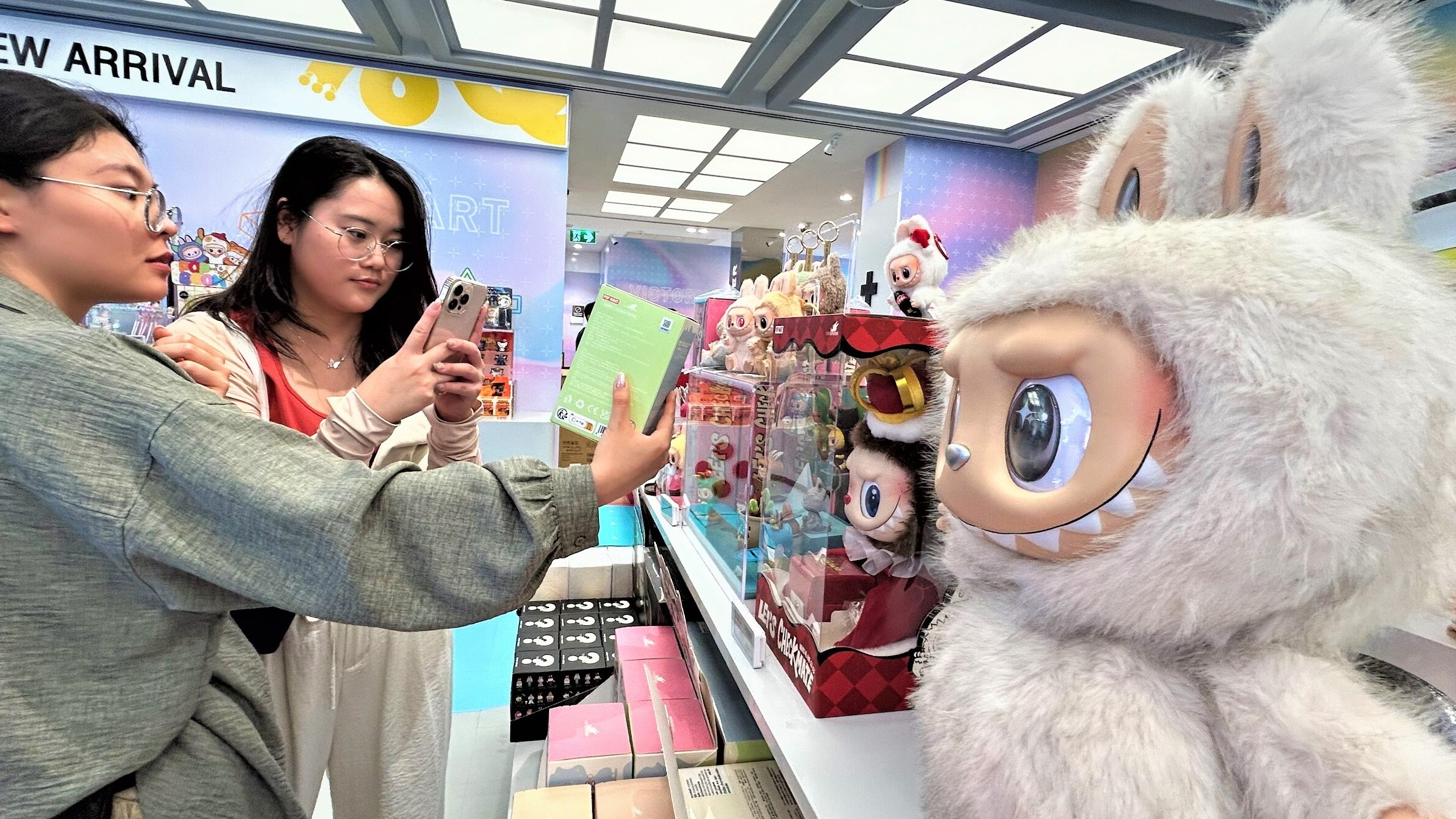 China's Pop Mart soars past Sanrio in market cap on Labubu blind