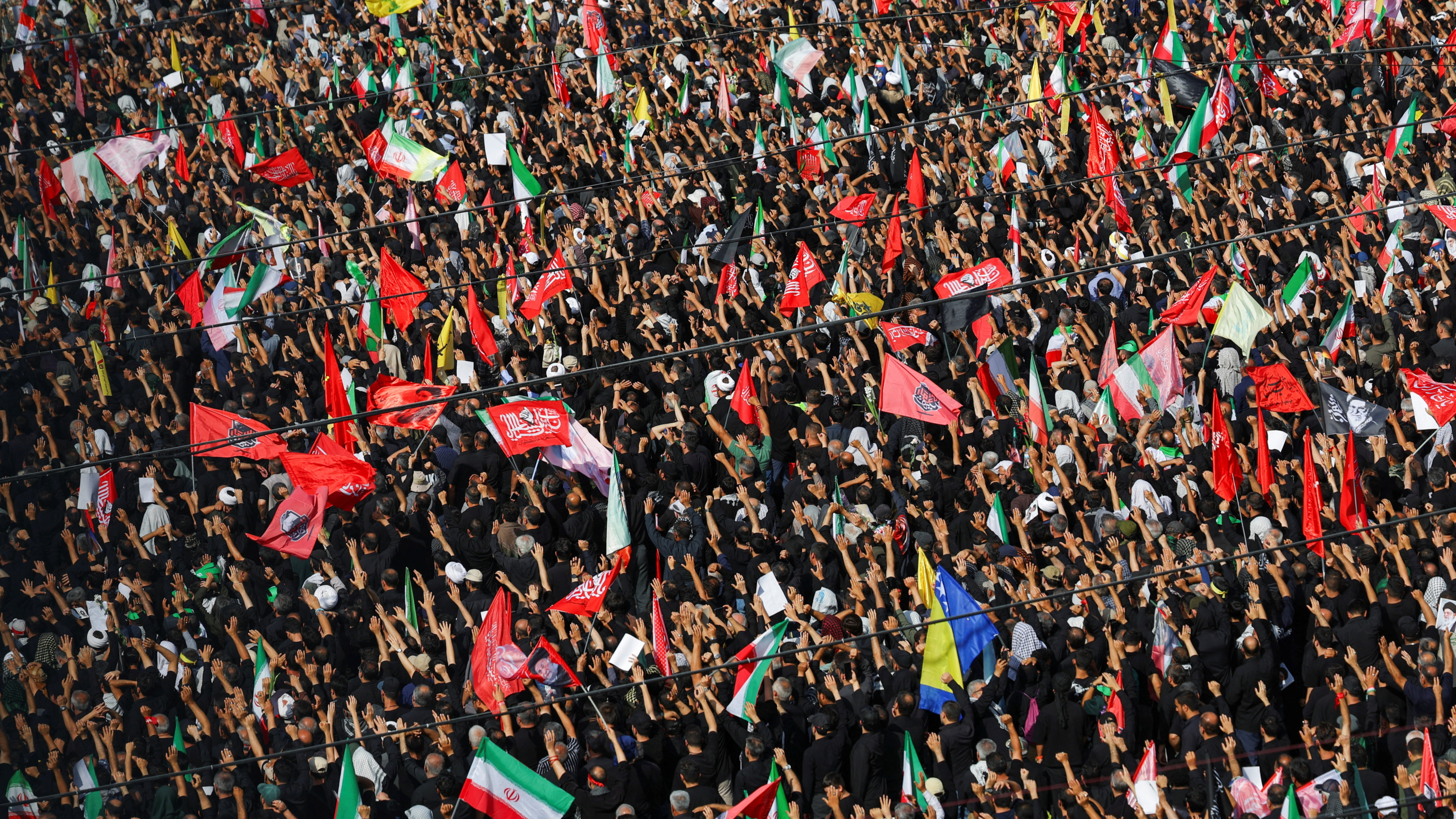 Iran stages mass funeral for Khamenei in Tehran - Nikkei Asia