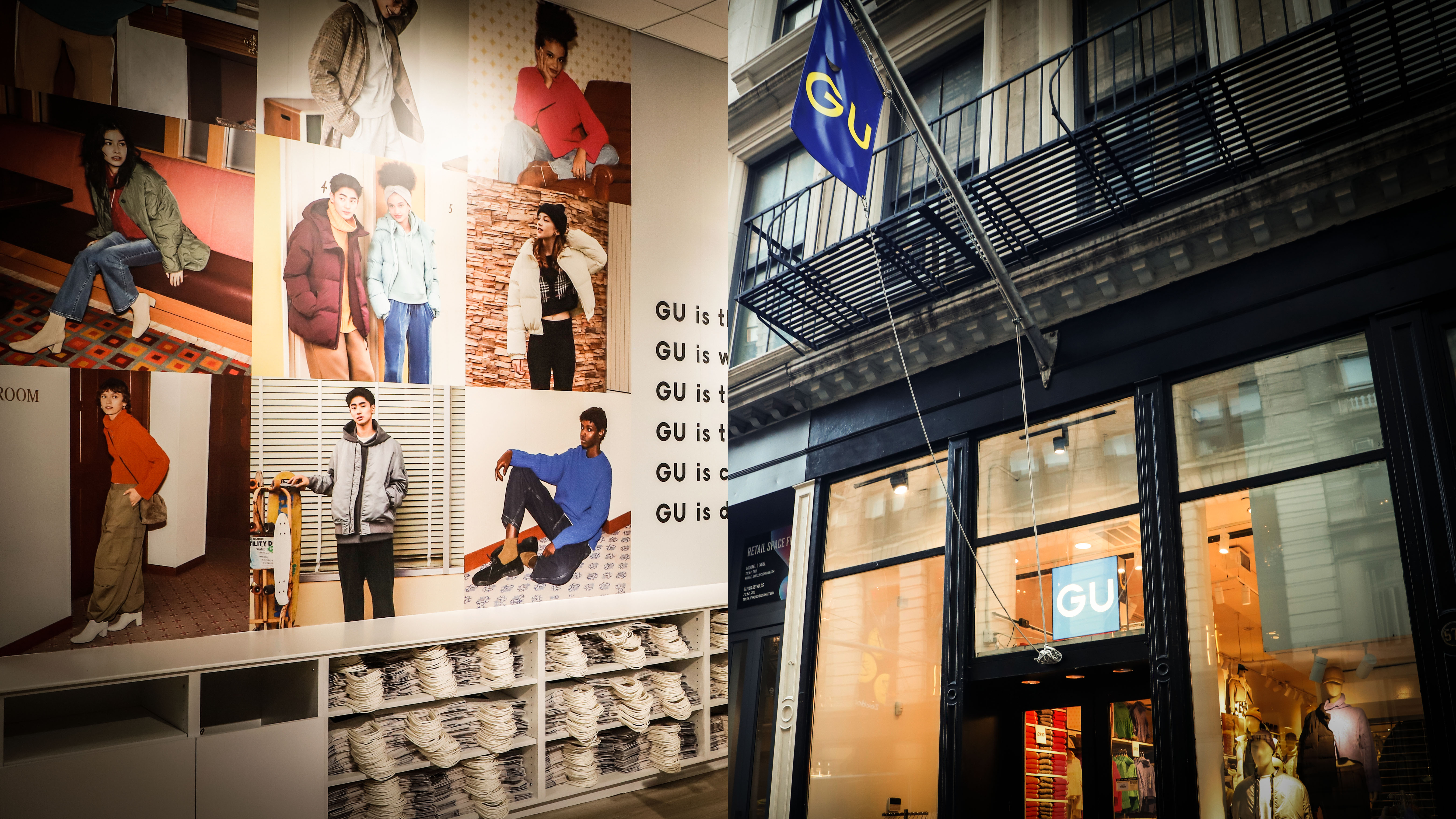 Uniqlo sister brand GU opens first store in New York Nikkei