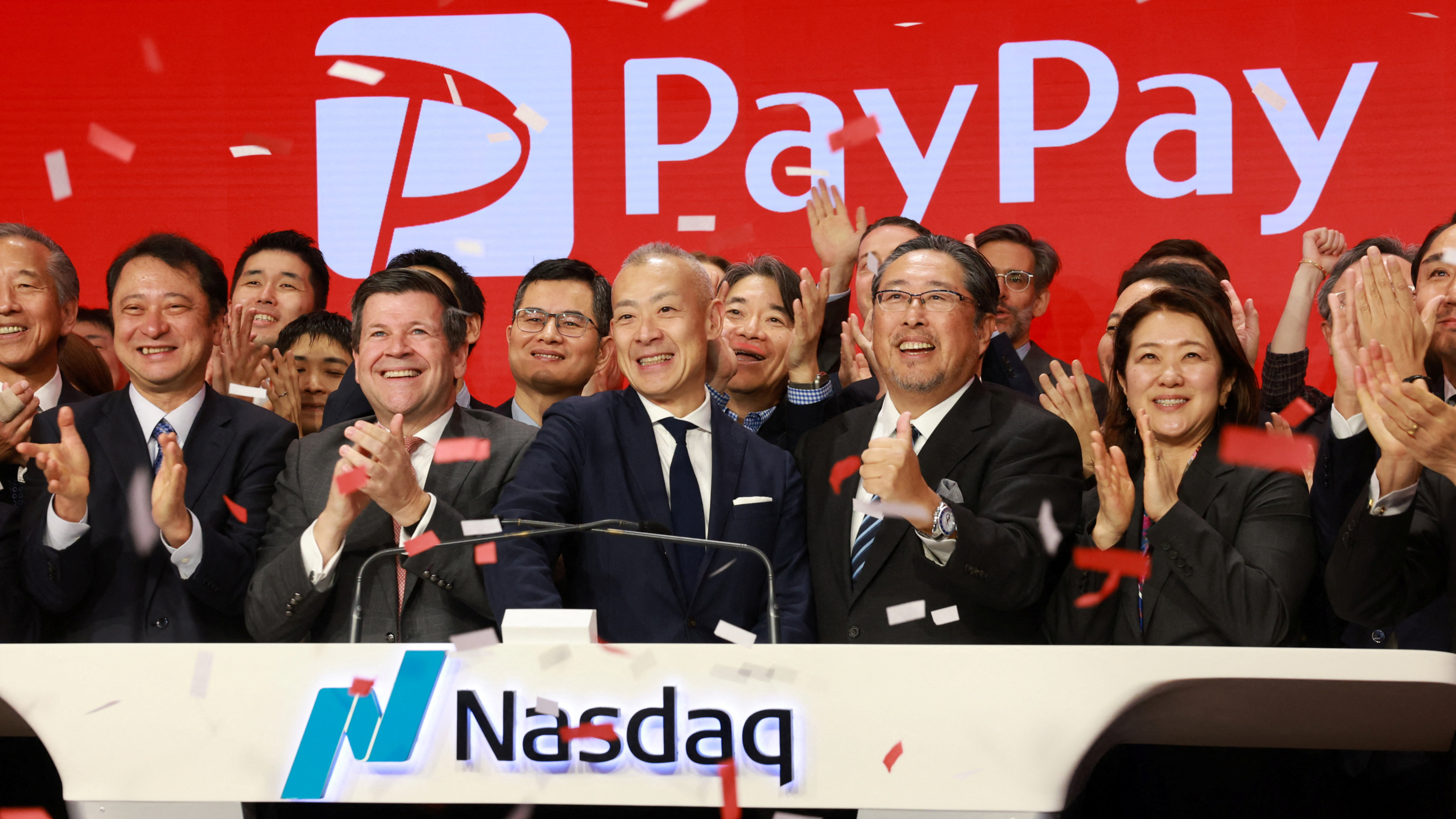 SoftBank-backed PayPay valued at $12.7bn in Nasdaq debut - Nikkei Asia