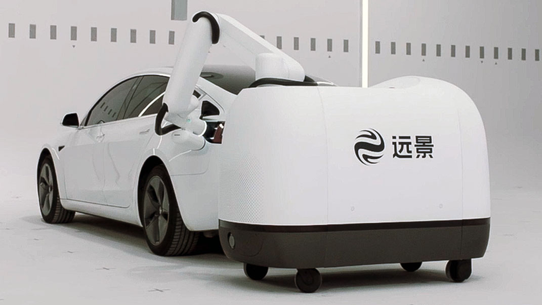 China wind turbine maker to launch EV-charging robots - Nikkei Asia